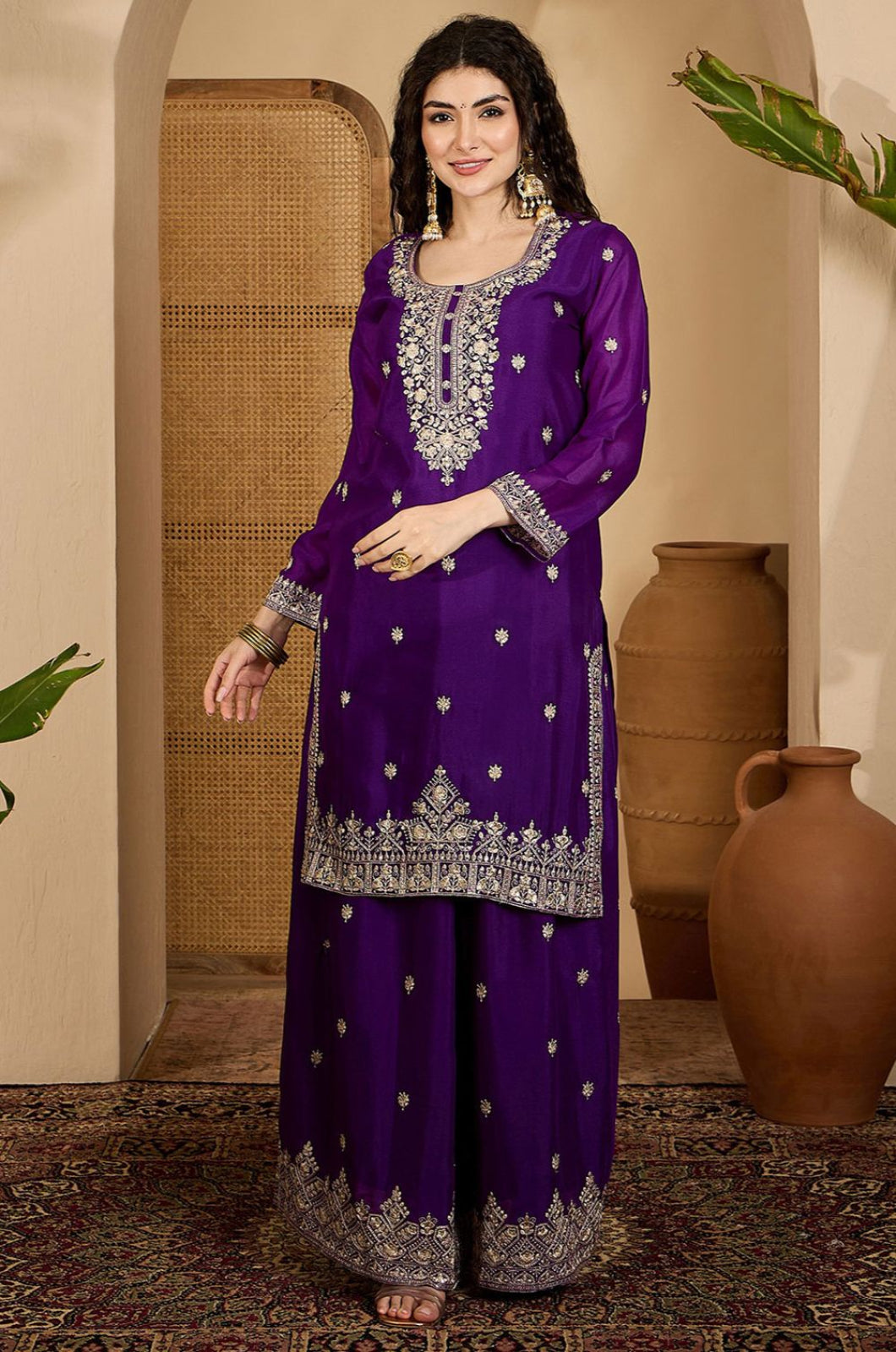 Purple Other Salwar Kameez - SFPRF279006R