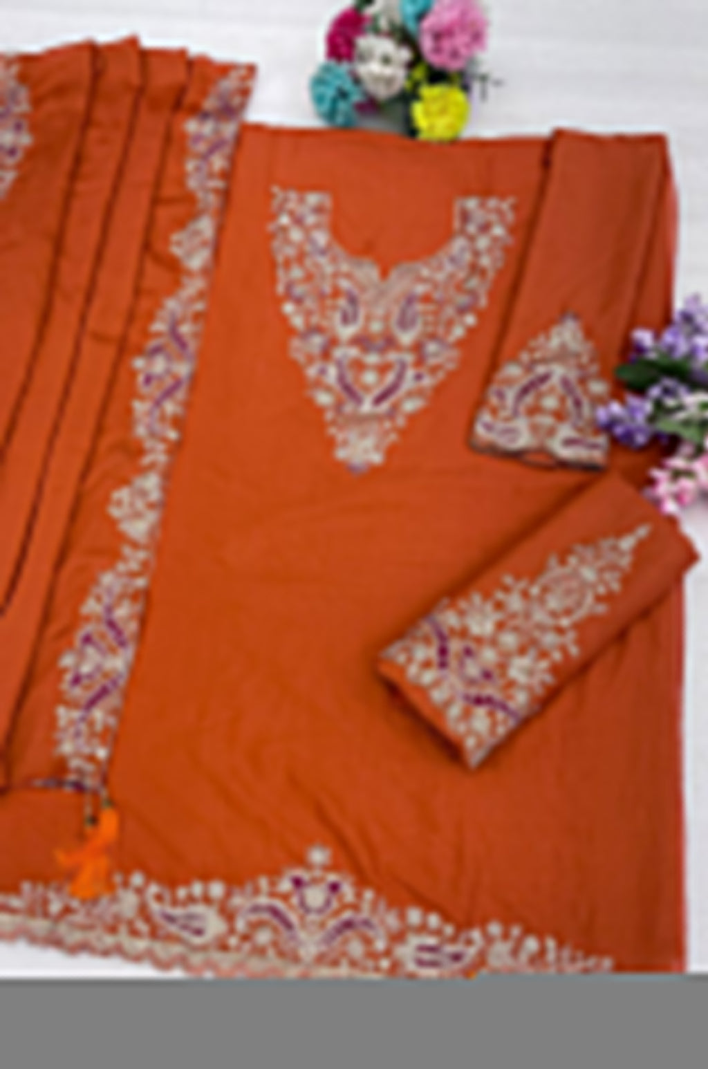 Orange Other Salwar Kameez - SFPRF279301