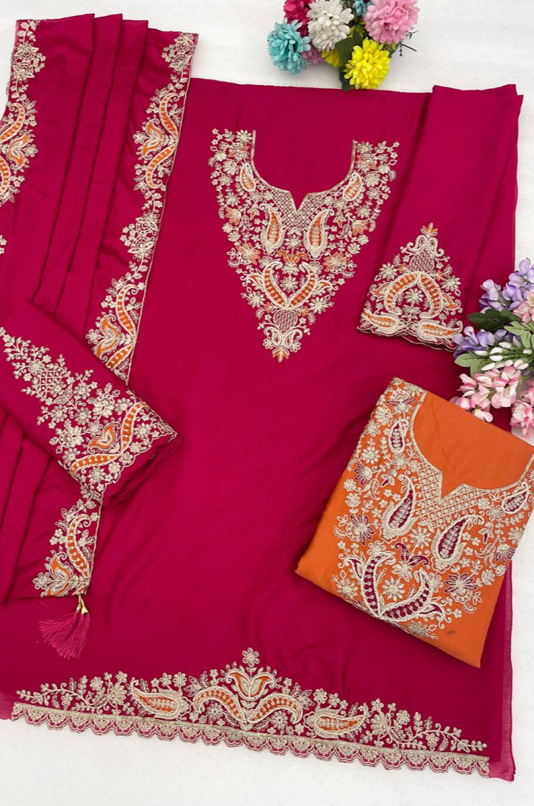 Magenta Other Salwar Kameez - SFPRF279302