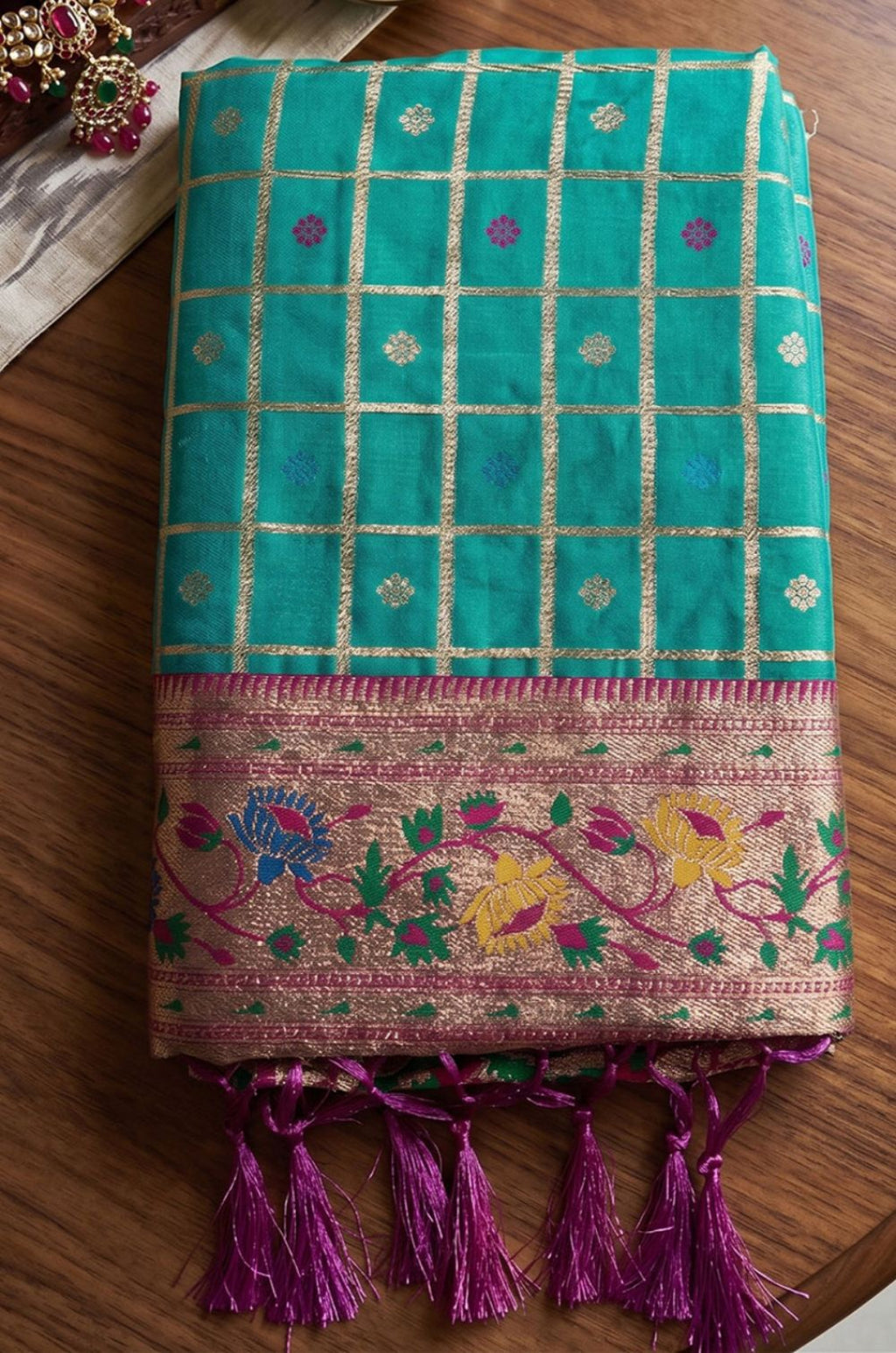 Green Banarasi Sarees - SFPRF279606