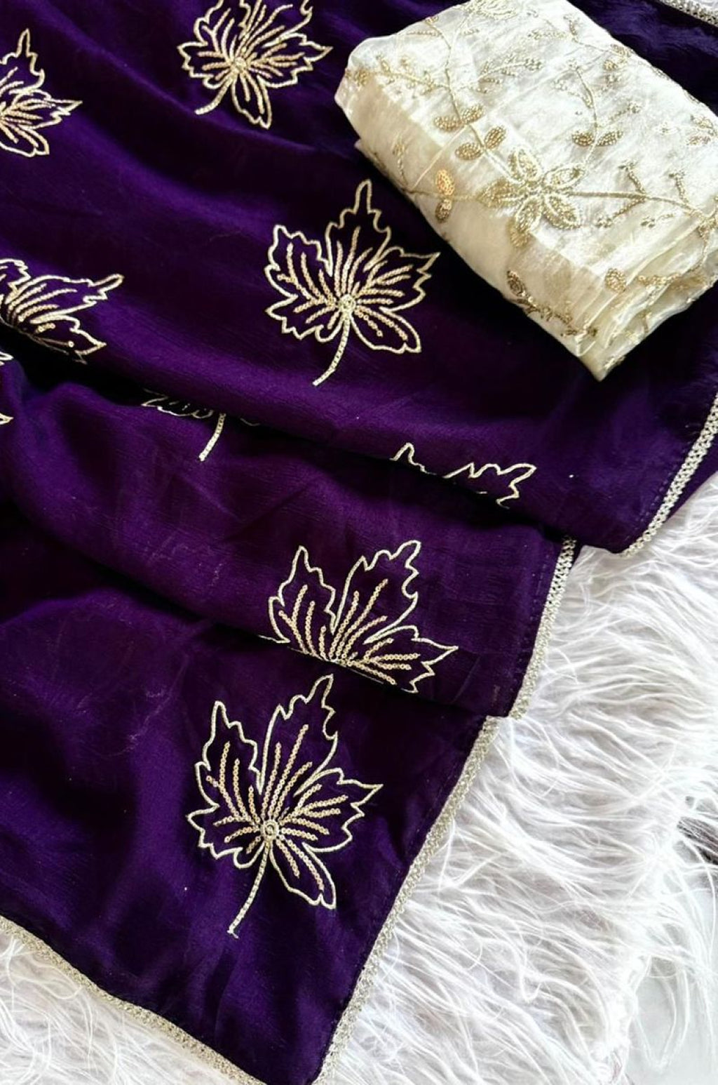 Purple Silk Sarees - SFPRF280202
