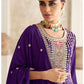 Indigo Blue Wedding Salwar Suit In Silk SFYDYS105302