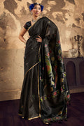 Black Silk Sarees - SFSJDN44204