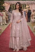 Pink Net Salwar Kameez - SFSA562001R