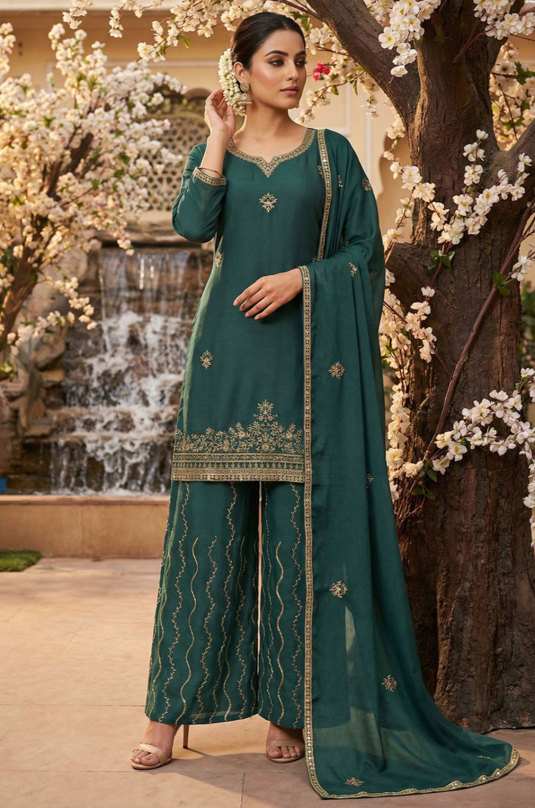 Green Other Salwar Kameez - SFEDC27702R