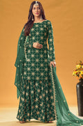 Green Georgette Salwar Kameez - SFSA334201