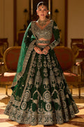 Green Silk Lehenga Choli - SFYS169303R