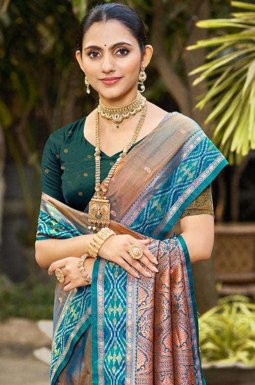 Brown Silk Sarees - SFSGM124402