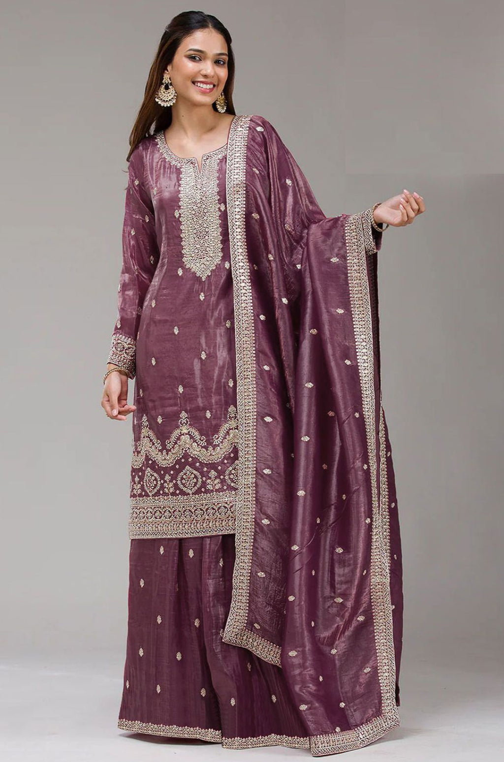 Burgundy Other Salwar Kameez - SFEDC22901