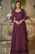 Blue Georgette Salwar Kameez - SFSA340103