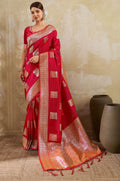 Red Silk Sarees - SFAST20904