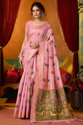 Pink Cotton Sarees - SFSJDN46202