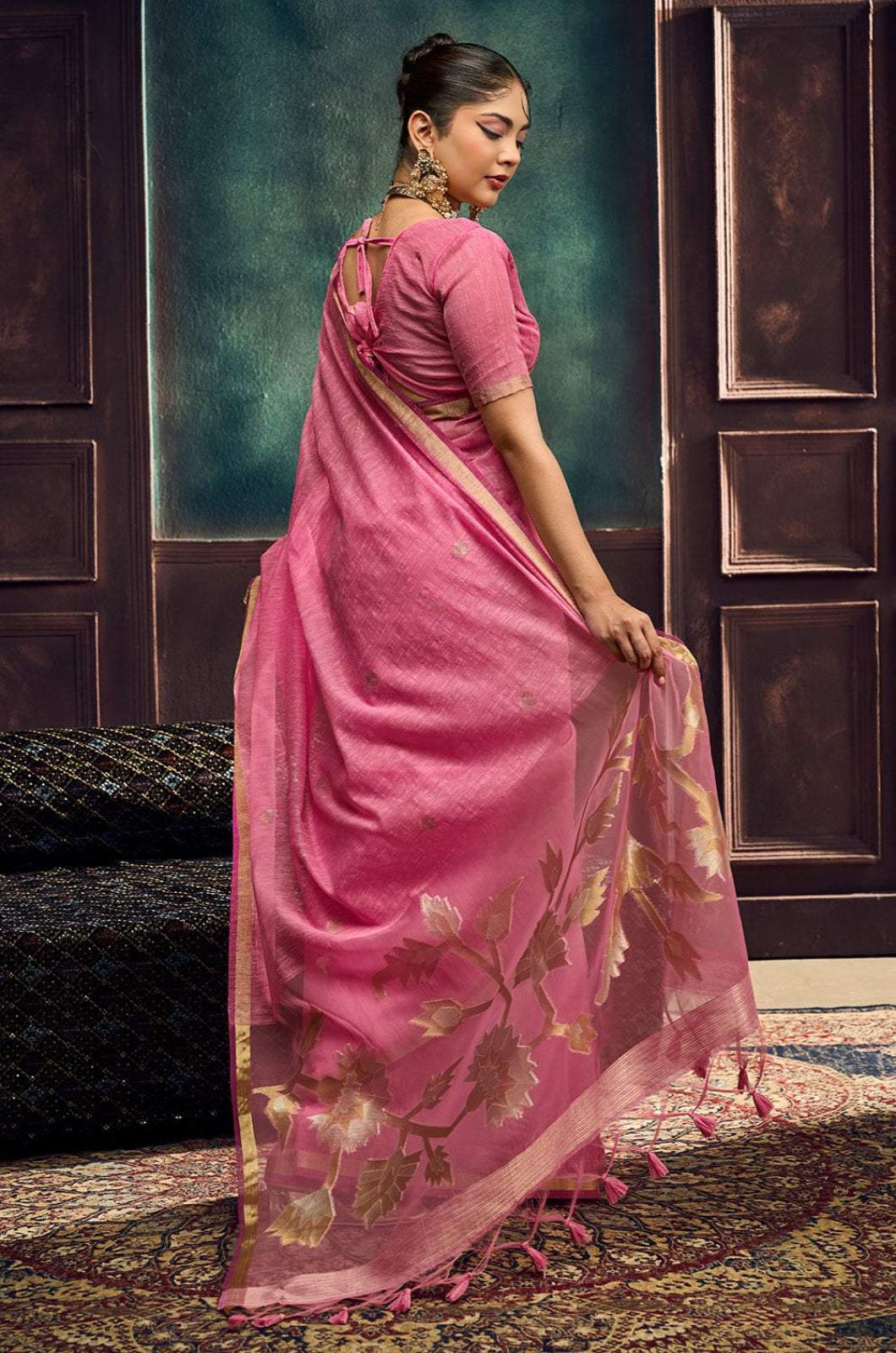 Pink Silk Sarees - SFSJDN45204