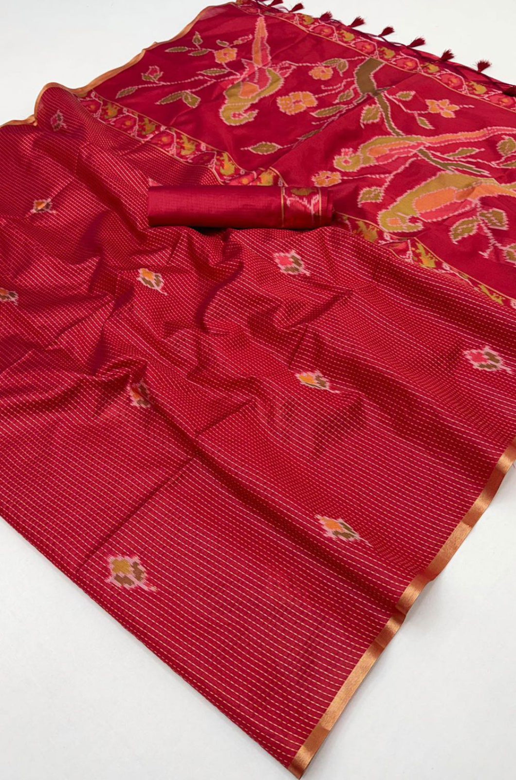 Red Silk Sarees - SFSJDN44205