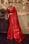 Red Silk Sarees - SFSJDN44205