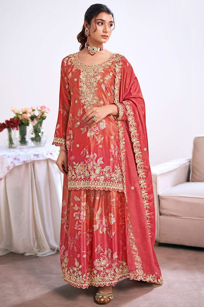 Red Other Salwar Kameez - SFYS159603R