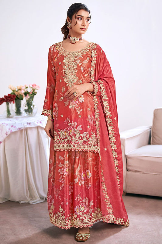 Red Other Salwar Kameez - SFYS159603R