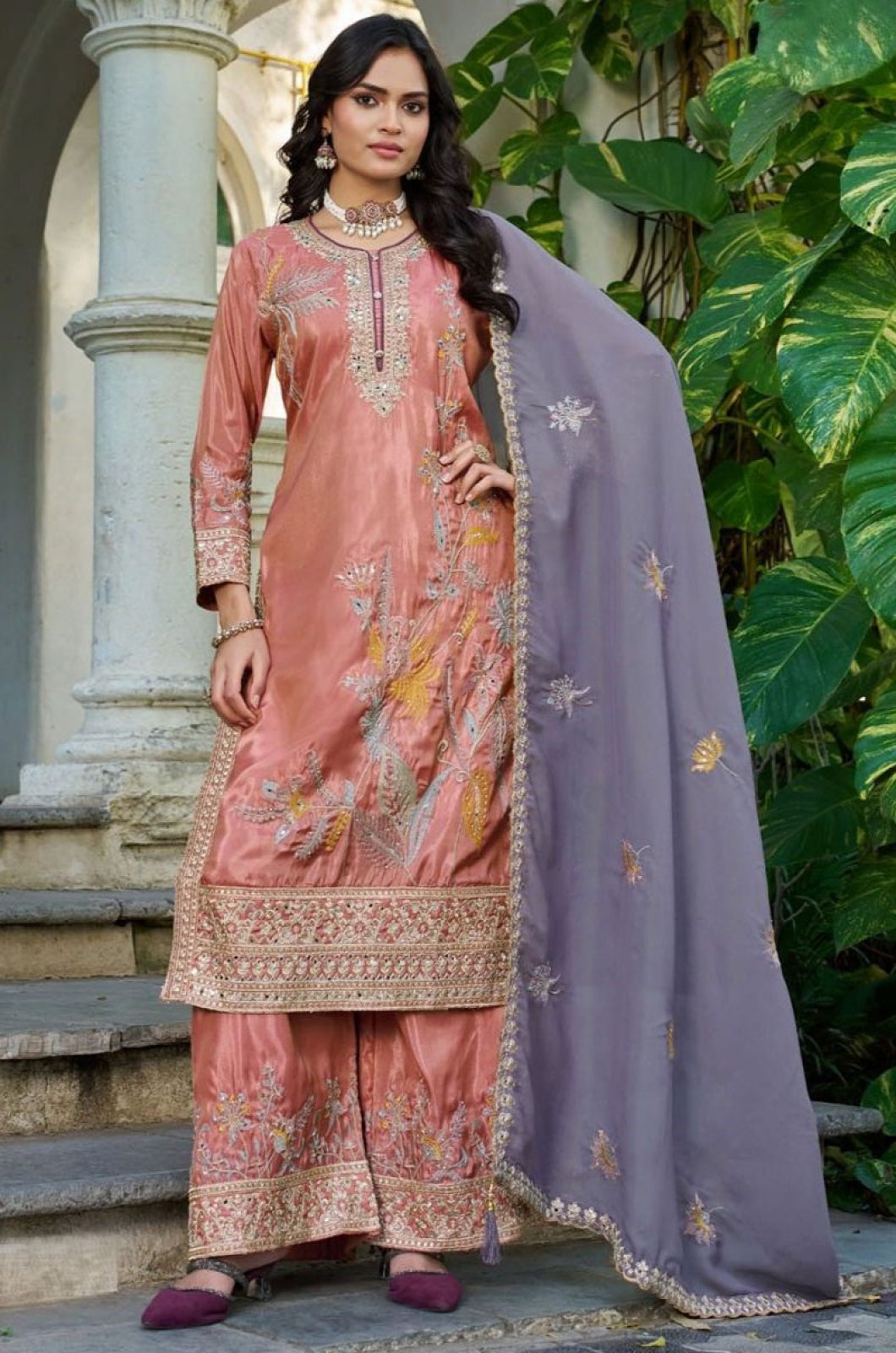 Pink Other Salwar Kameez - SFPRF278903R