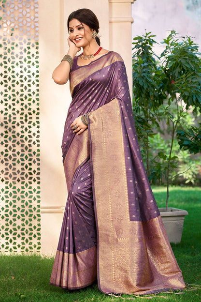 Green Wedding Silk Saree With Blouse SFSGM118704