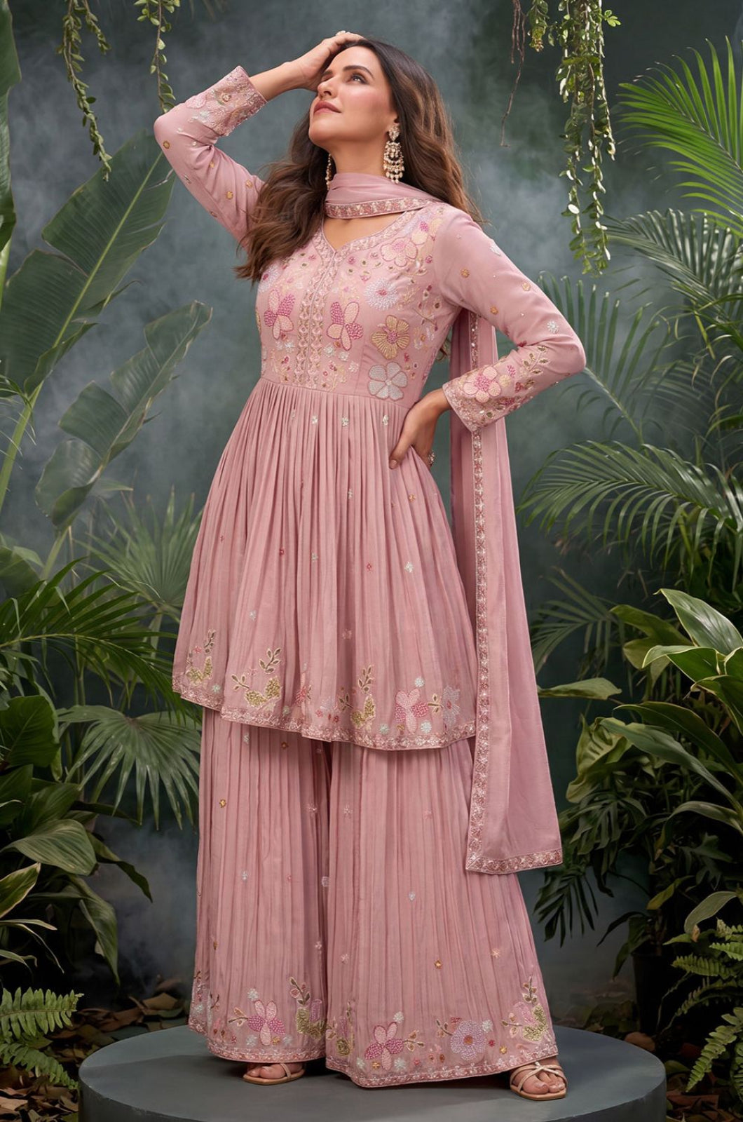 Pink Other Salwar Kameez - SFEDC32103R