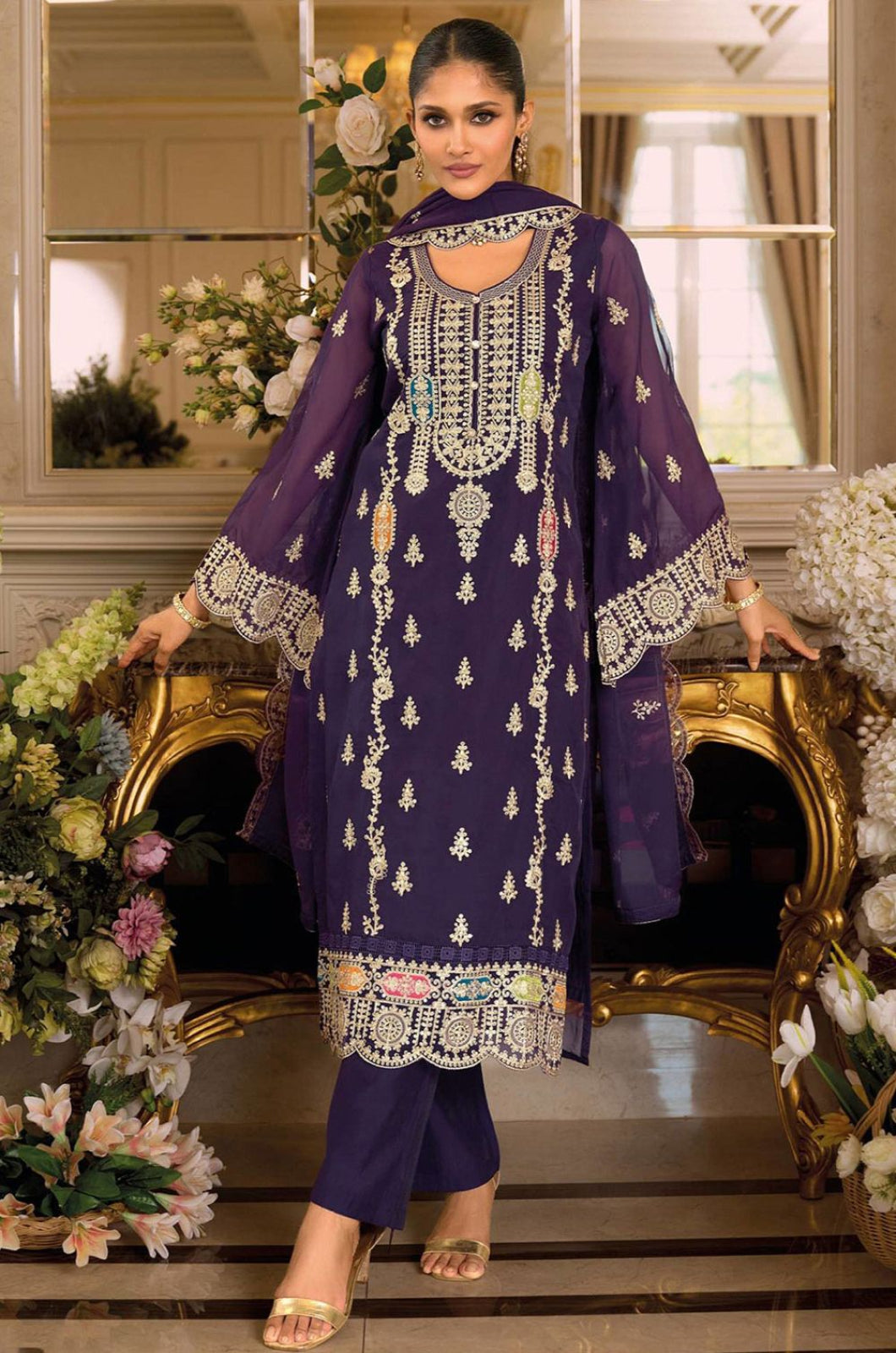 Purple Other Salwar Kameez - SFEDC22703