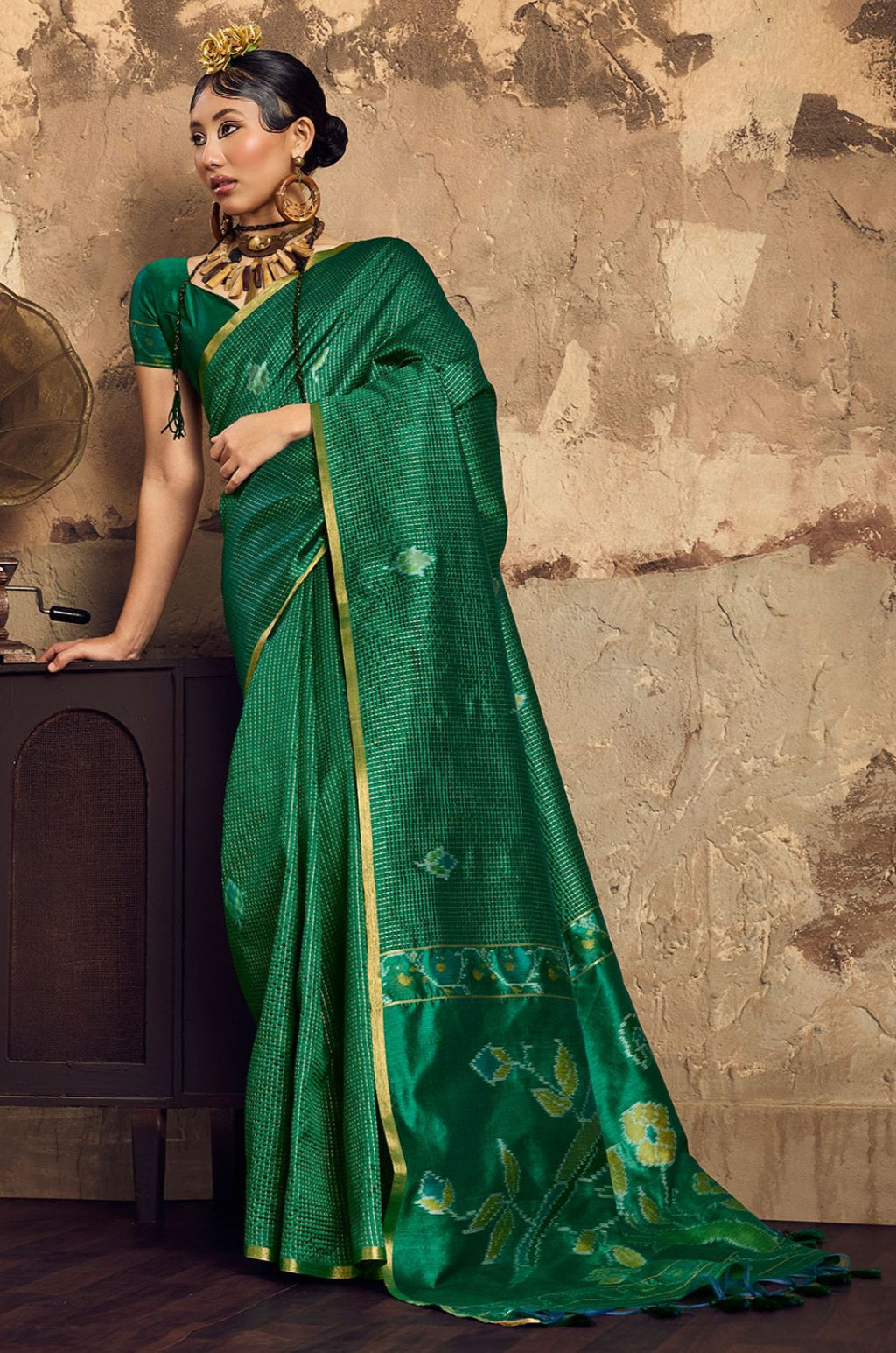 Green Silk Sarees - SFSJDN44202