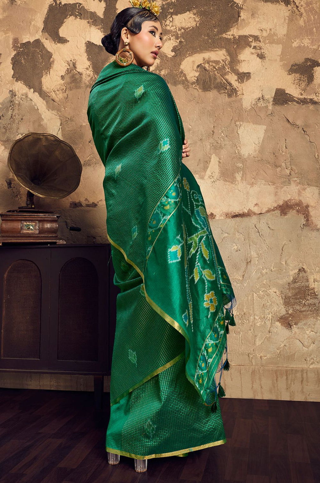 Green Silk Sarees - SFSJDN44202