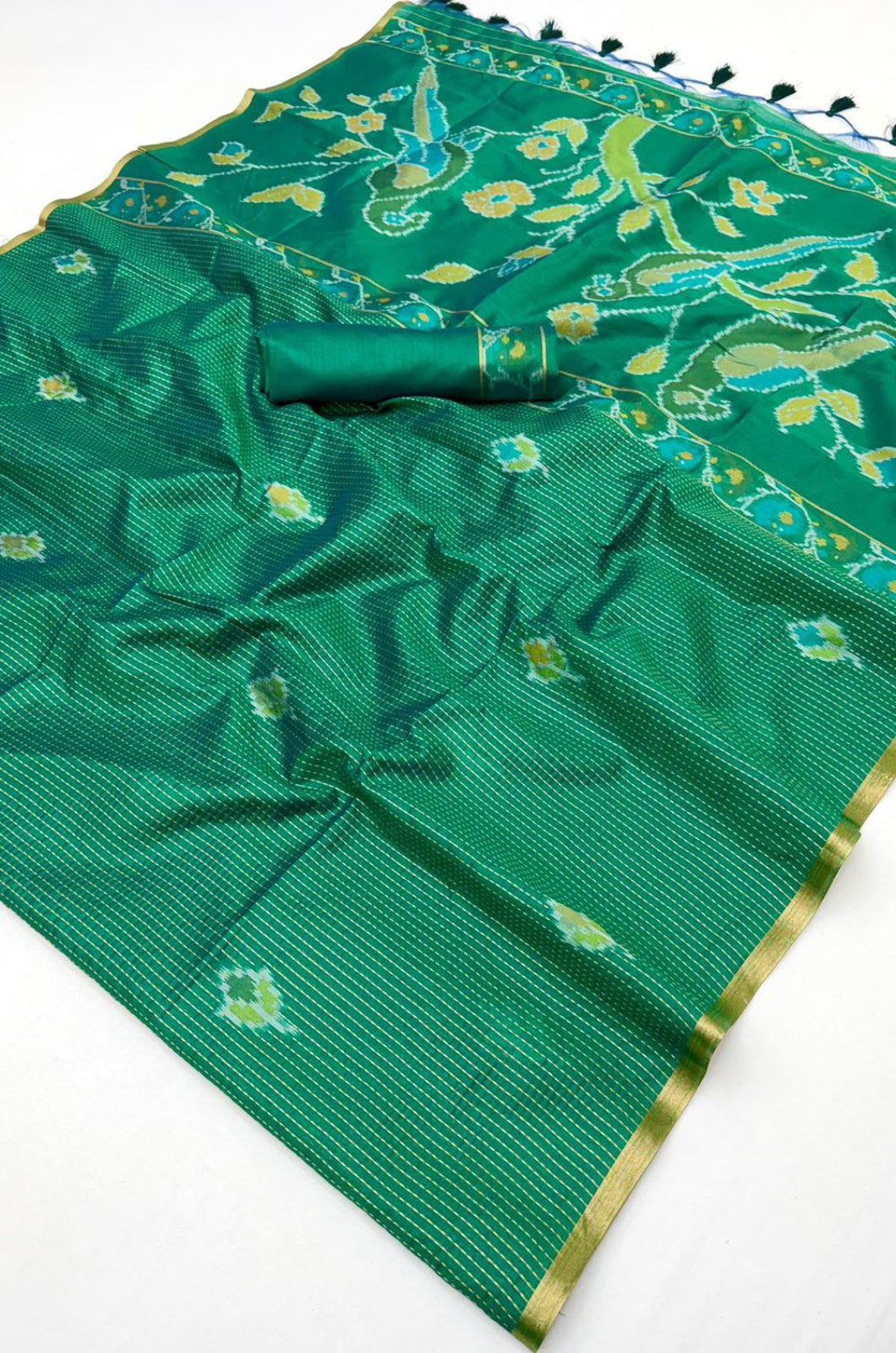 Green Silk Sarees - SFSJDN44202