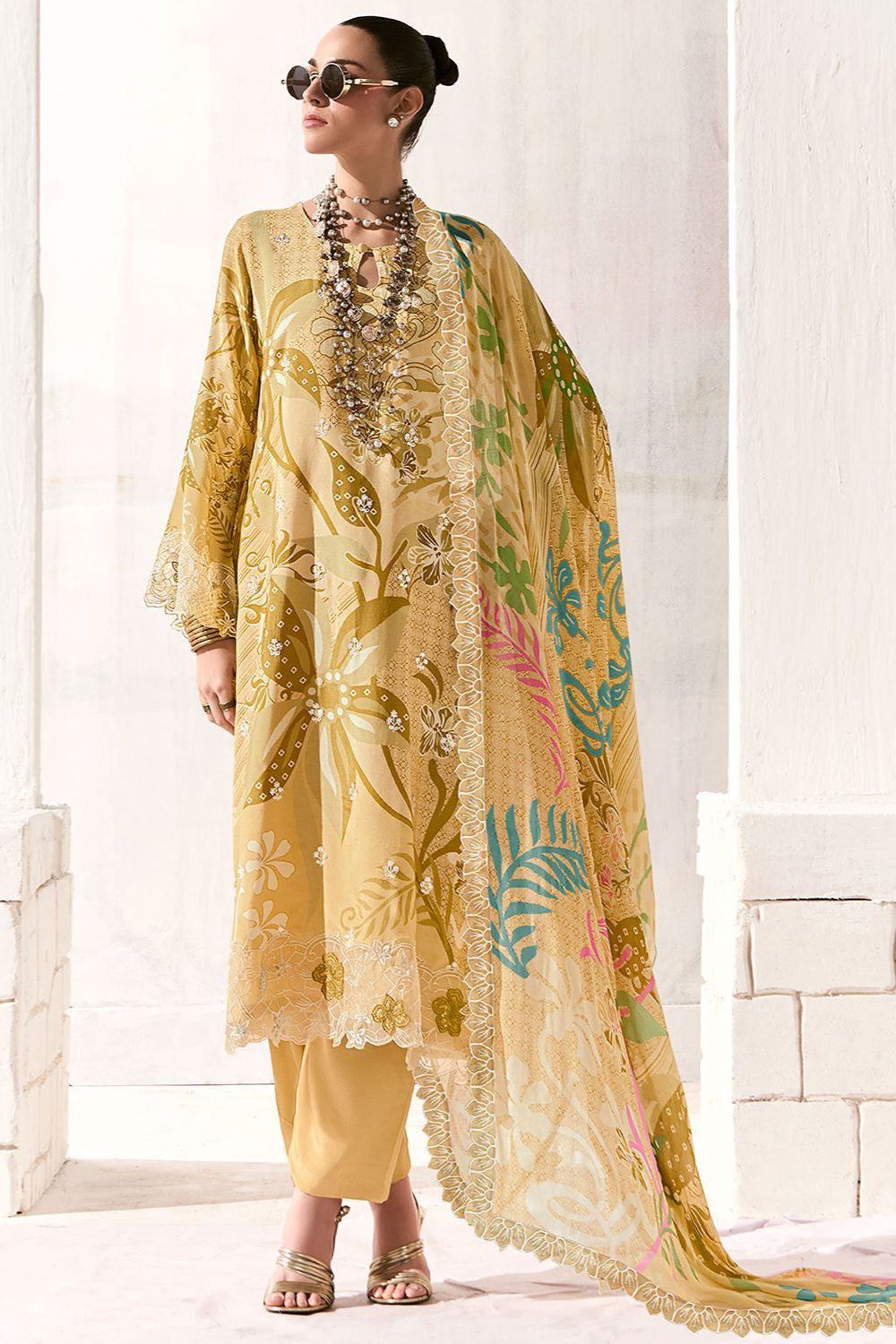 Golden Other Salwar Kameez - SF
