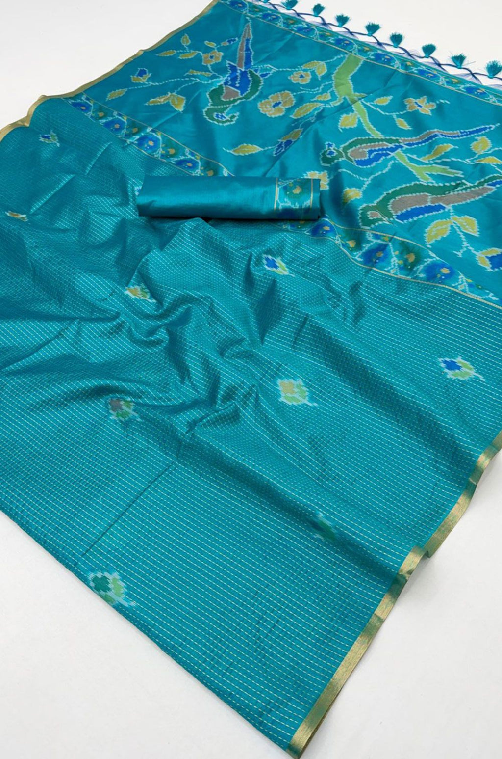 Firozi Silk Sarees - SFSJDN44206
