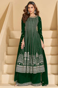 Green Georgette Salwar Kameez - SFEDC26902R