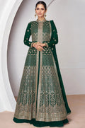 Green Georgette Salwar Kameez - SFABC4802