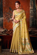 Golden Paithani Sarees - SFSA577804