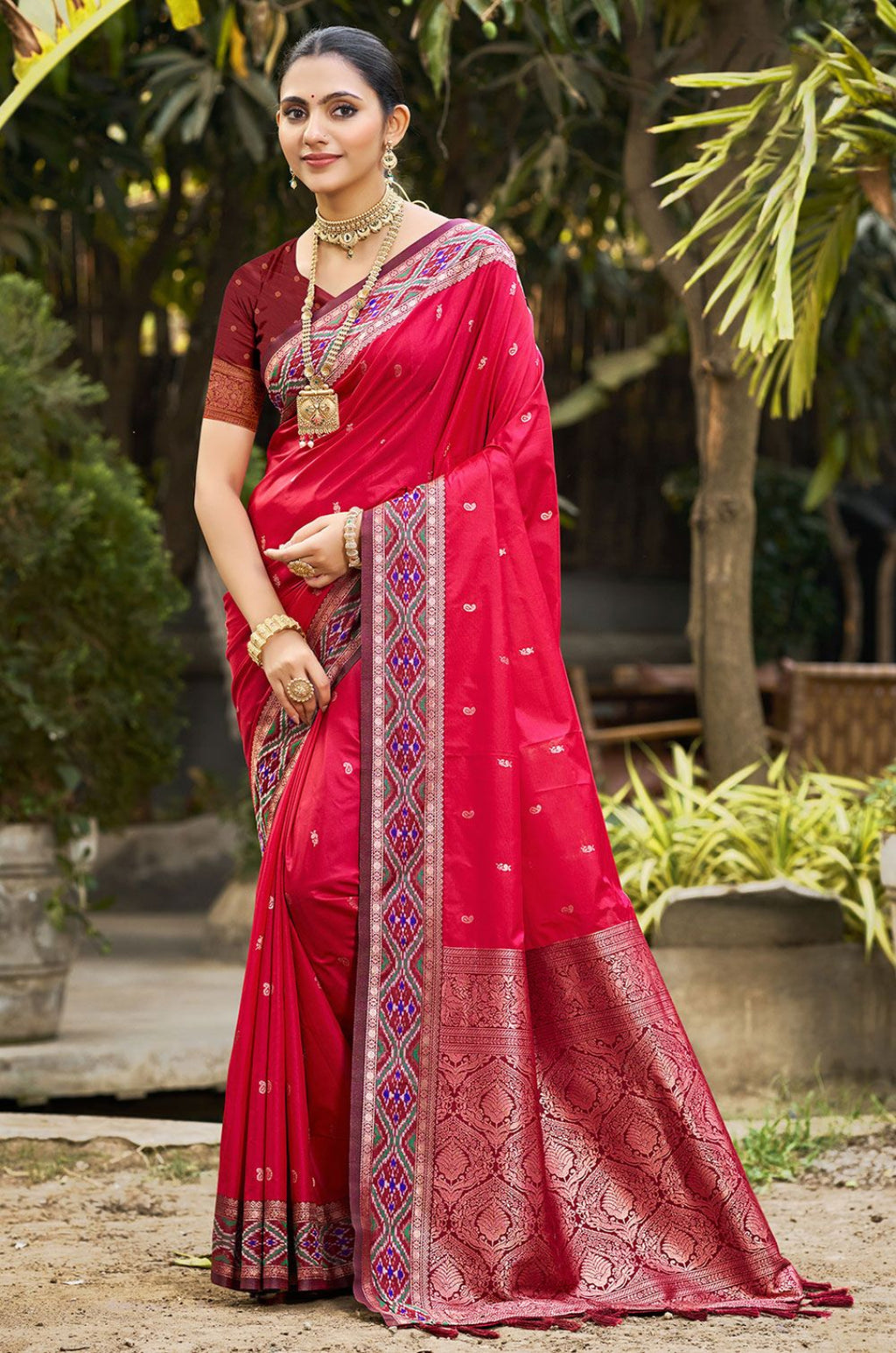 Pink Silk Sarees - SFSGM124405