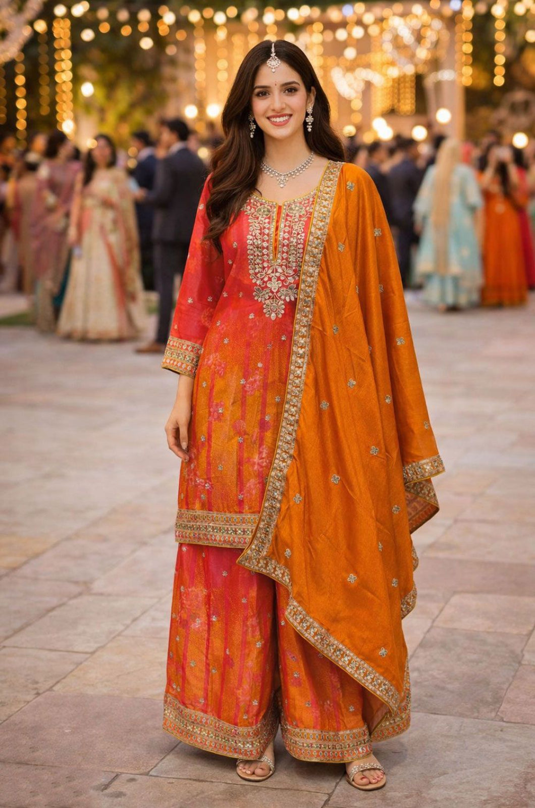 Red Other Salwar Kameez - SFSA565302R