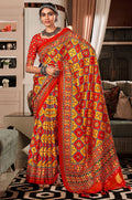 Red Silk Sarees - SFSA575003