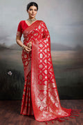 Red Silk Sarees - SFAST20302