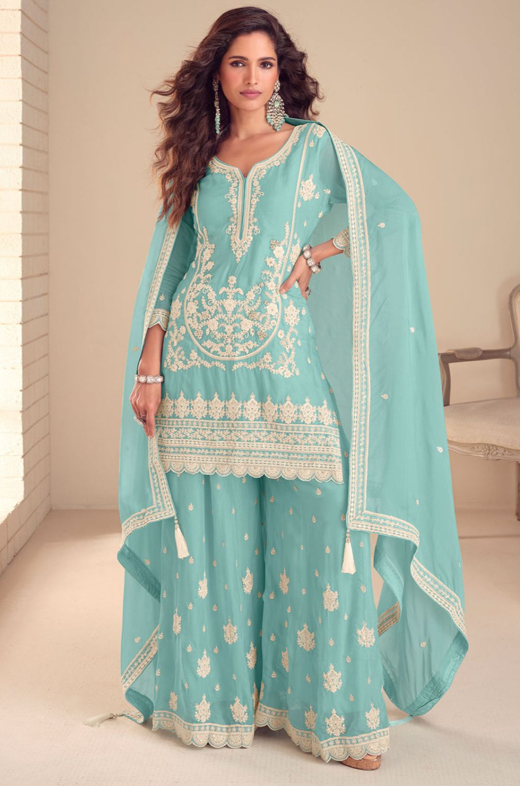 Blue Other Salwar Kameez - SFYS174101R