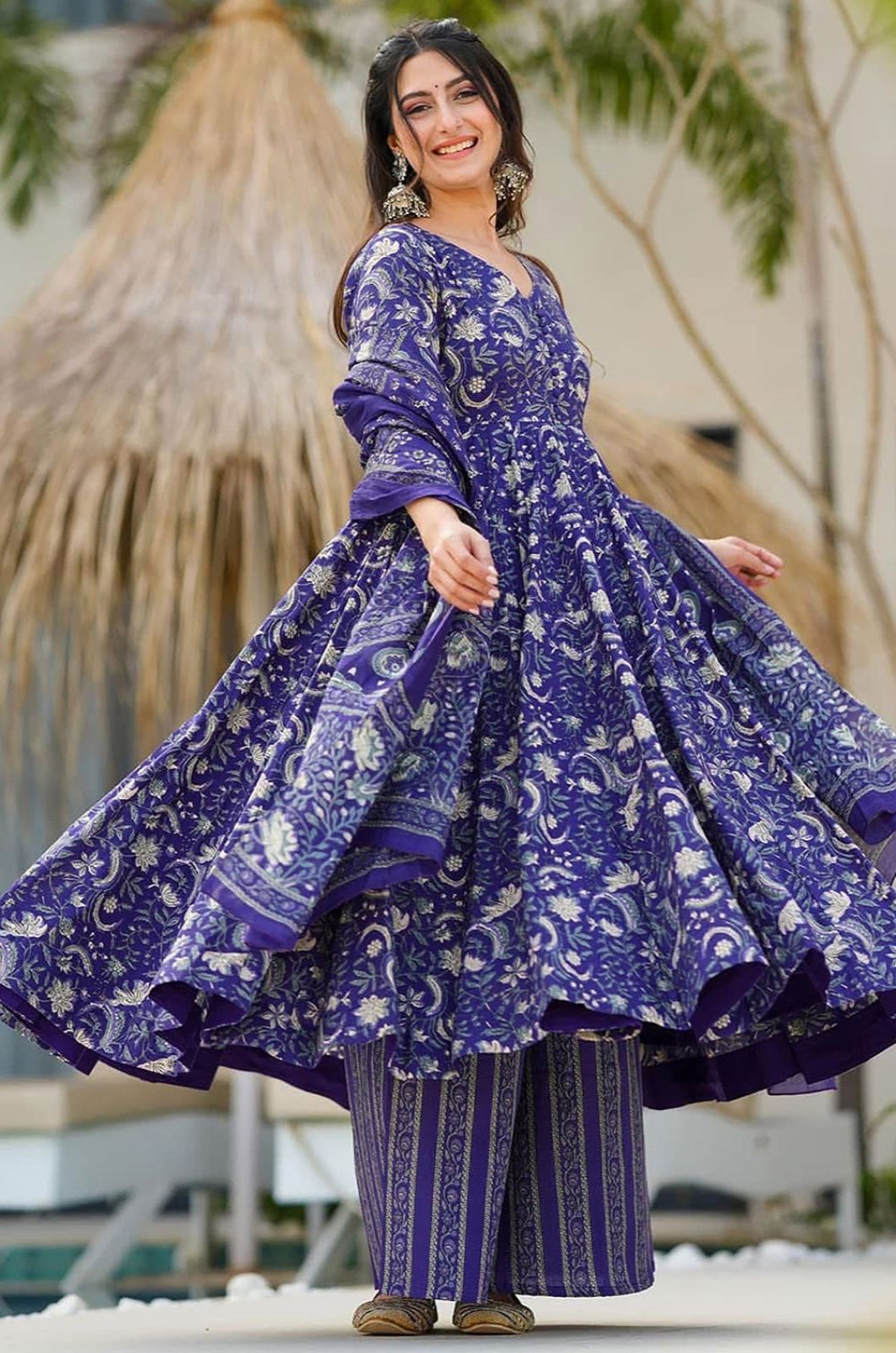 Blue Other Salwar Kameez - SFSA565803R
