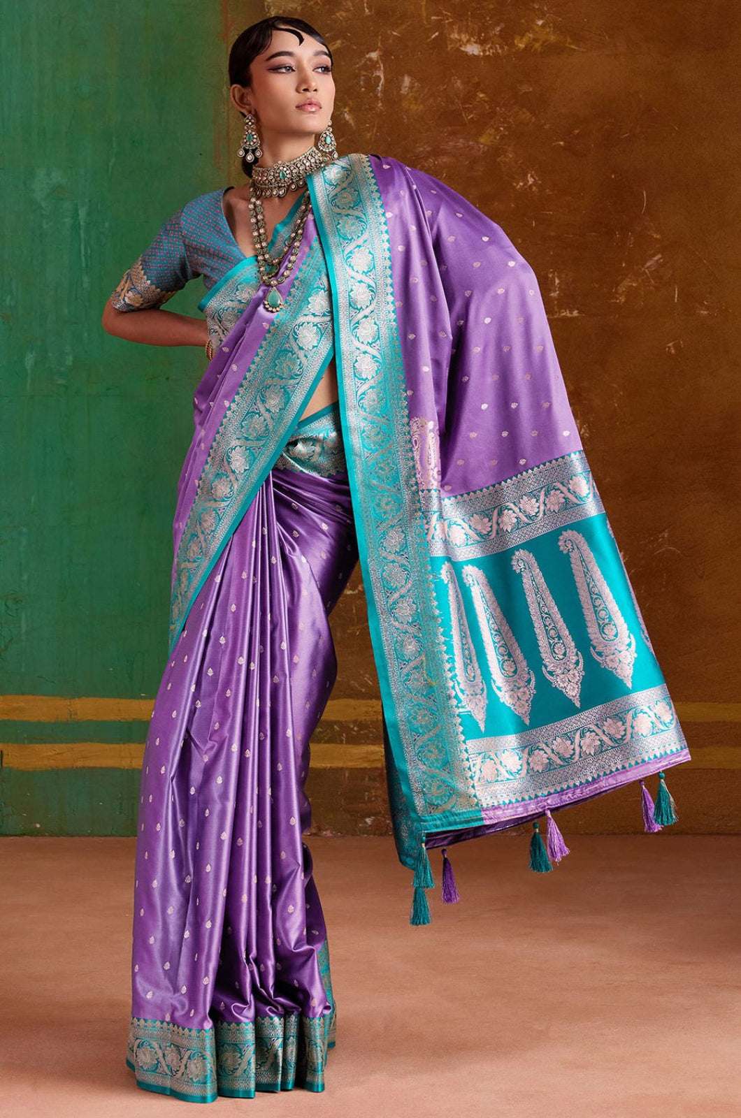Purple Silk Sarees - SFSJDN44002