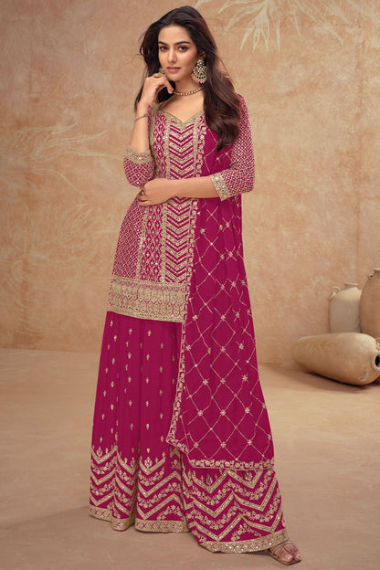 Magenta Other Salwar Kameez - SFSMT50102R