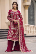 Magenta Georgette Salwar Kameez - SFFK38401R