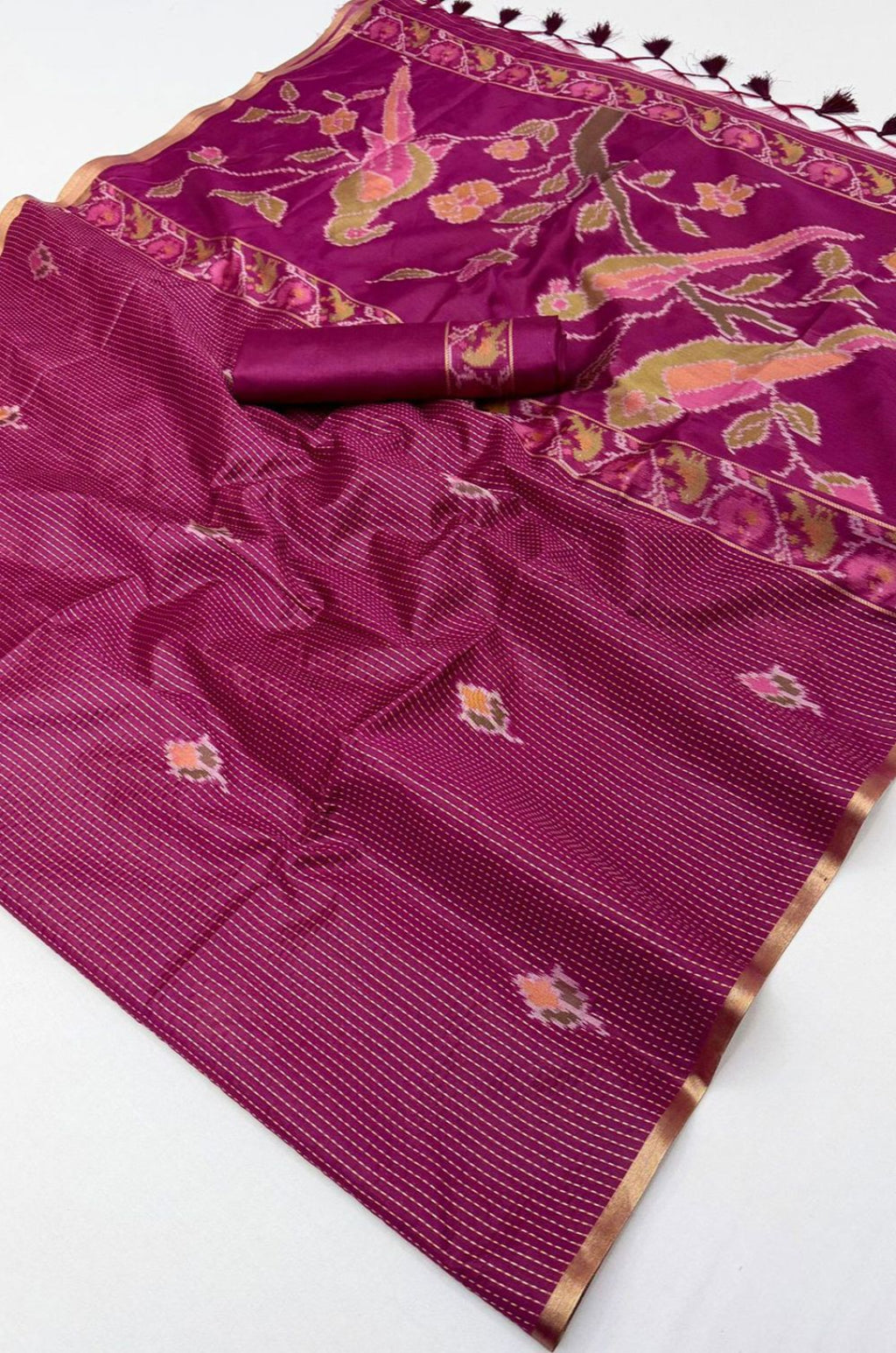 Magenta Silk Sarees - SFSJDN44203