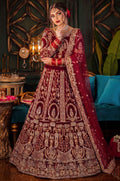 Maroon Velvet Salwar Kameez - SFSA573403