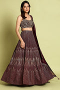 Maroon Silk Party Ready Made Lehenga Choli SFSBL1515R