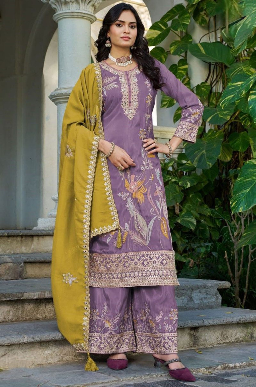 Purple Other Salwar Kameez - SFPRF278901R