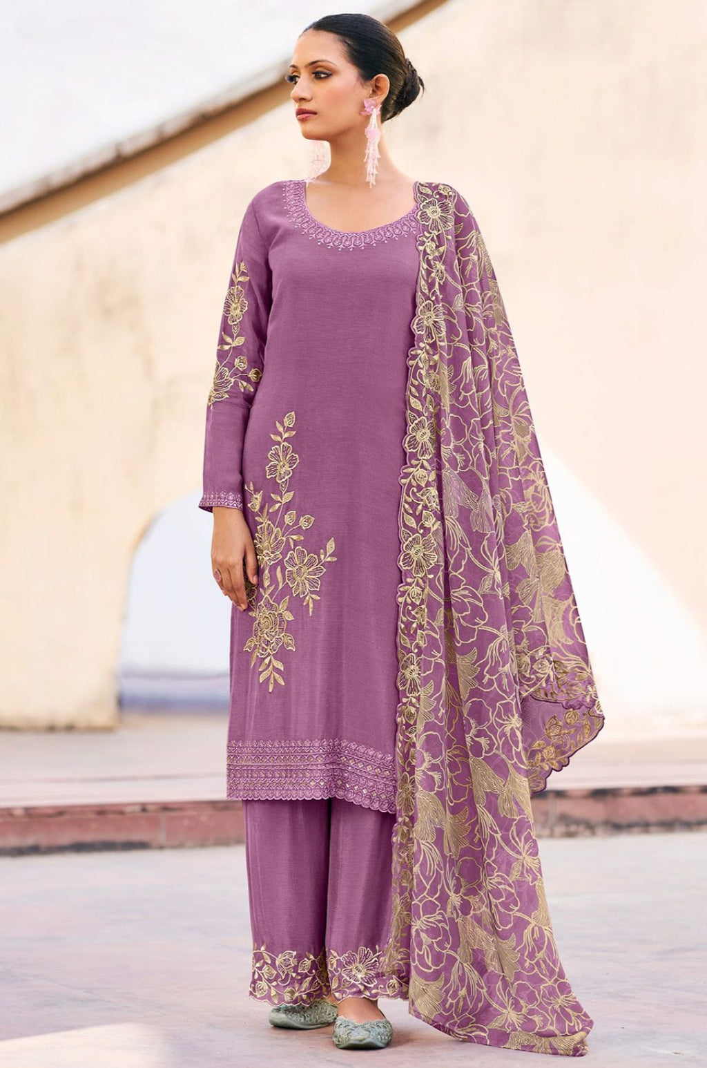Pink Other Salwar Kameez - SFSMT45501