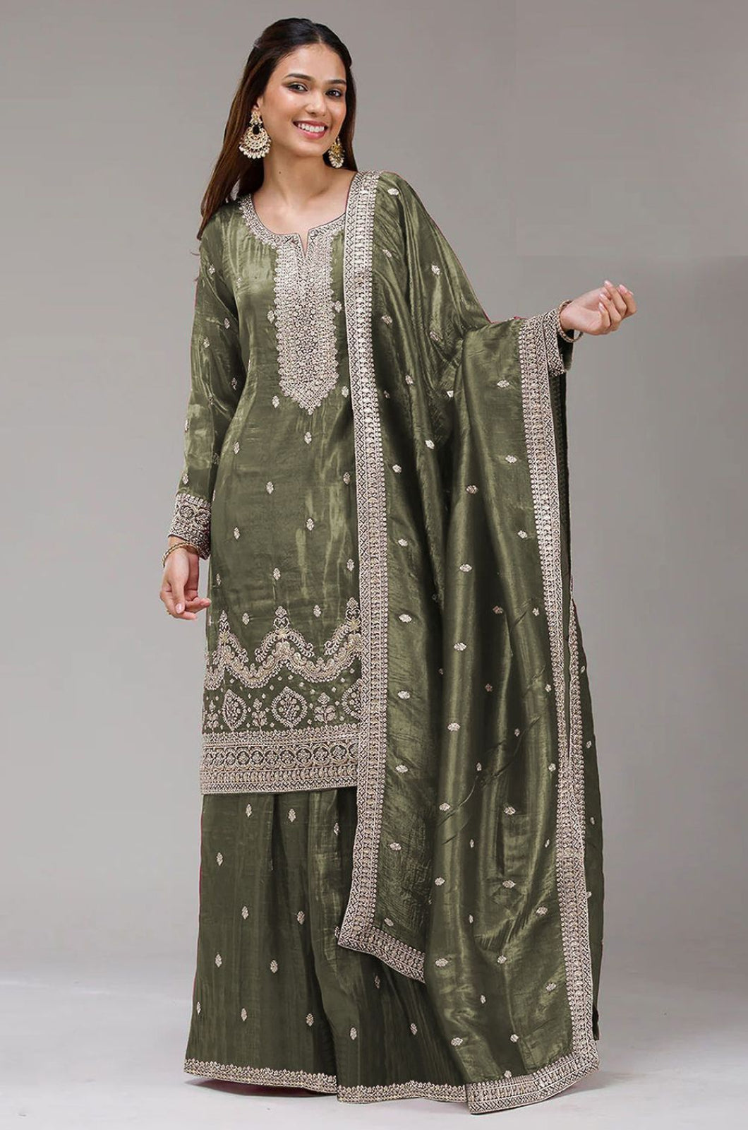 Green Other Salwar Kameez - SFEDC22902