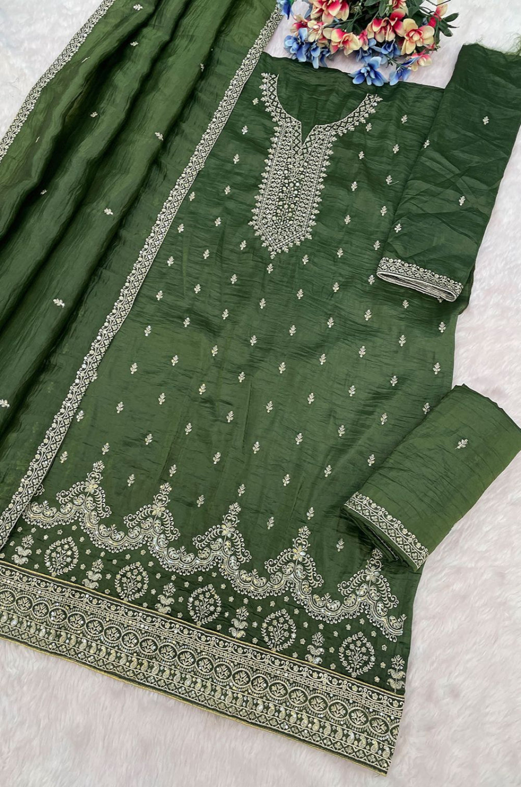 Green Other Salwar Kameez - SFEDC22902