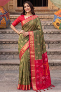 Green Silk Sarees - SFAST22207